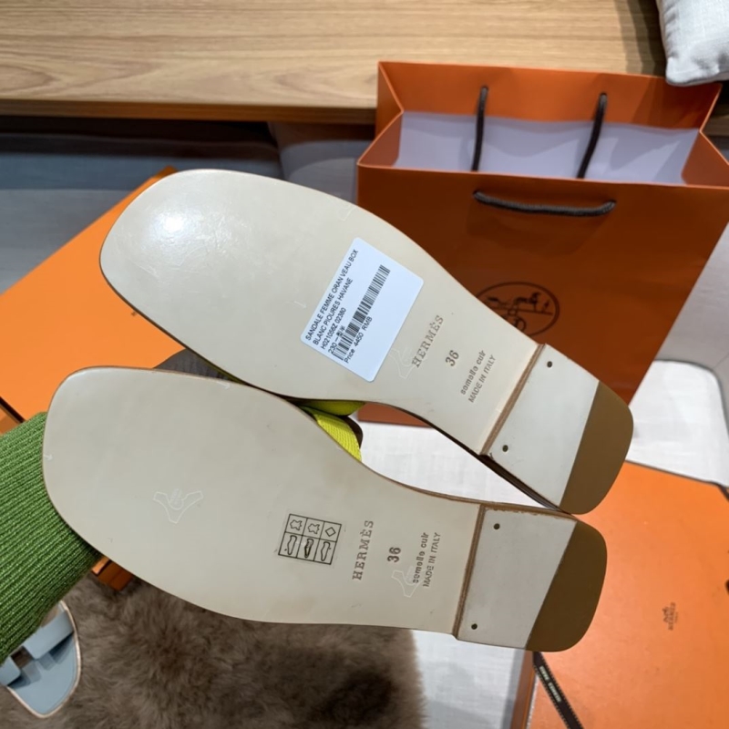 Hermes Slippers